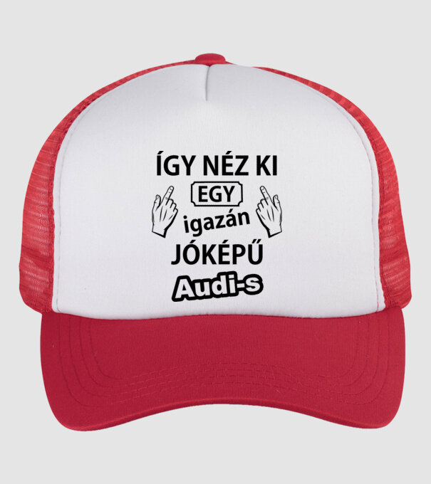  minta fehér/piros pólón