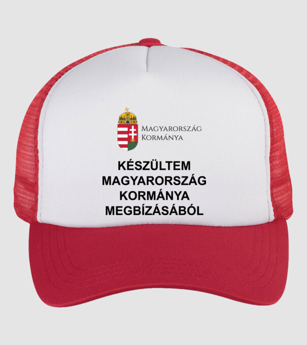  minta fehér/piros pólón