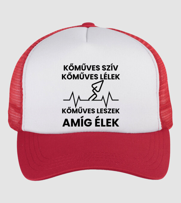  minta fehér/piros pólón