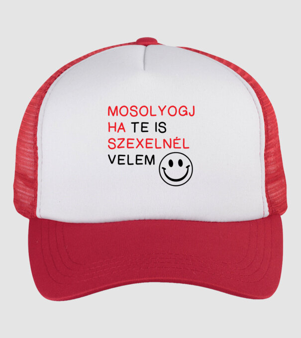 minta fehér/piros pólón