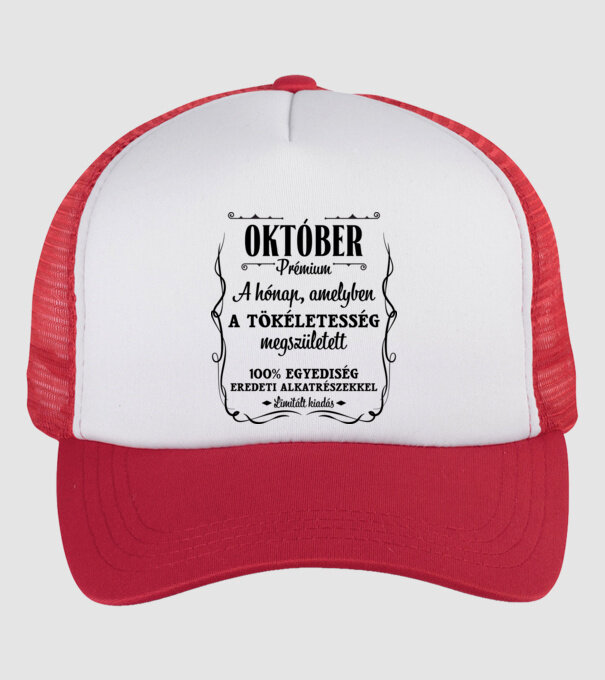  minta fehér/piros pólón