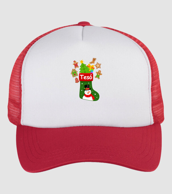  minta fehér/piros pólón