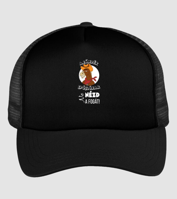  minta fekete pólón