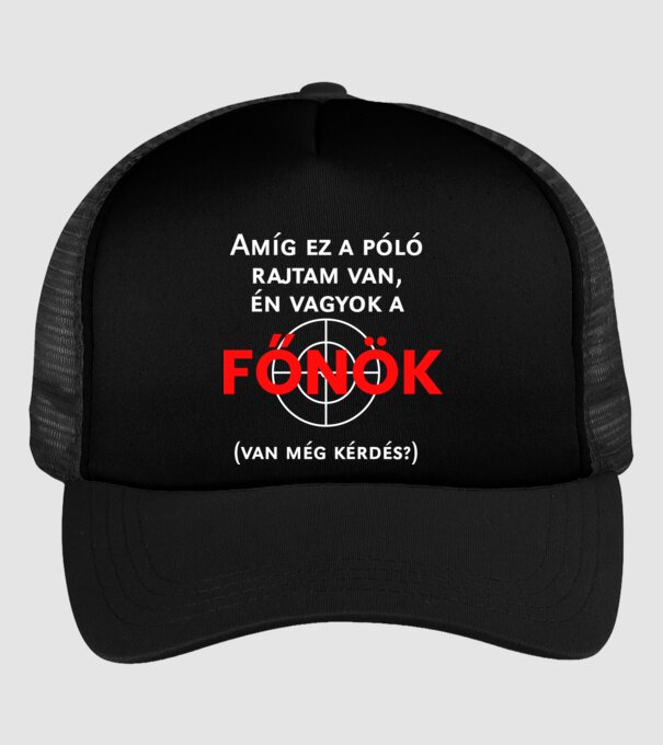  minta fekete pólón