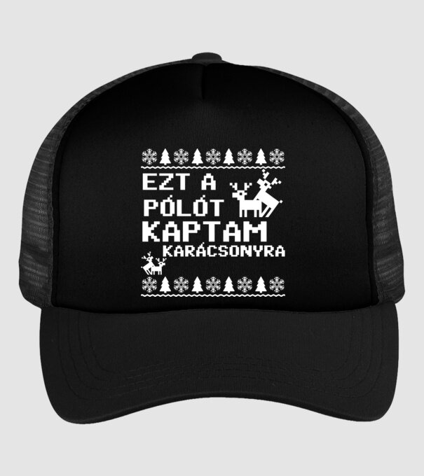  minta fekete pólón