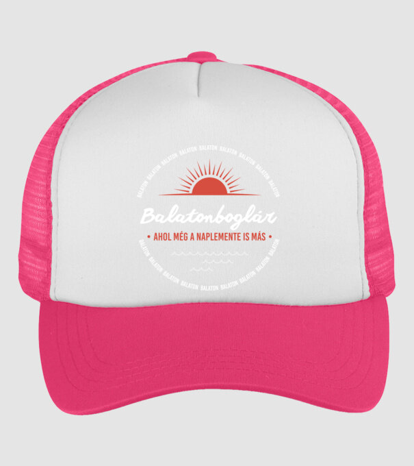  minta neonpink pólón