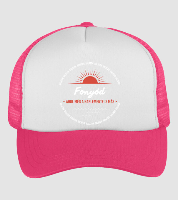  minta neonpink pólón