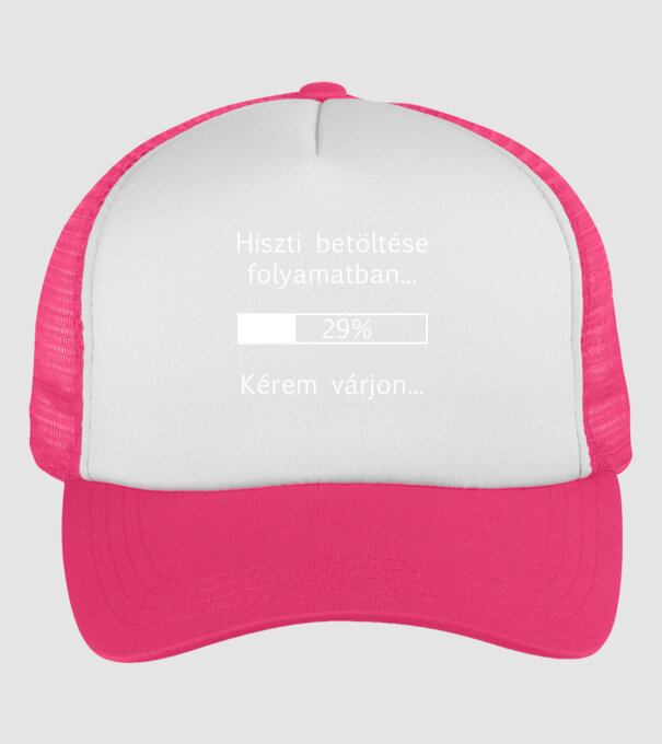  minta neonpink pólón