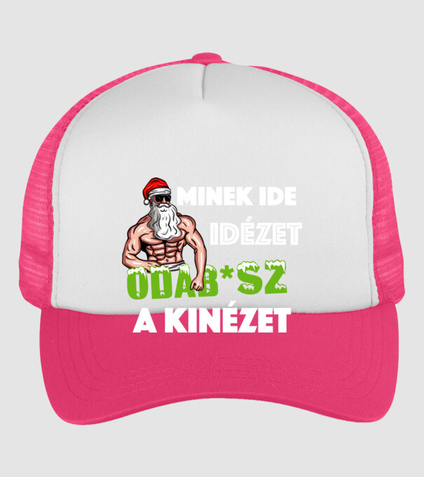  minta neonpink pólón