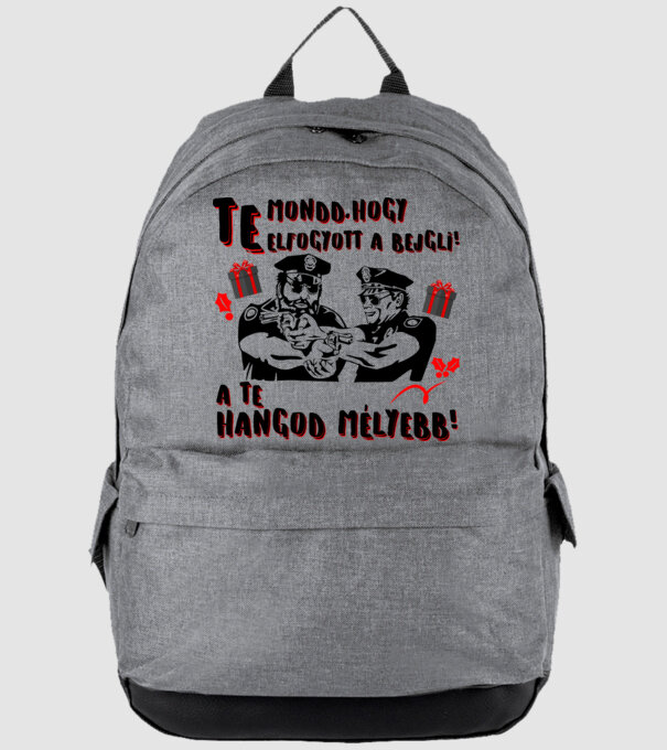  minta szürke pólón