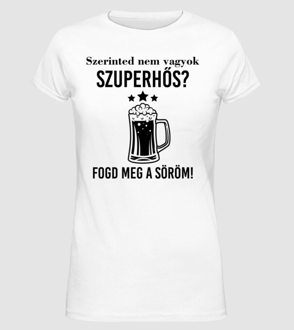  minta fehér pólón