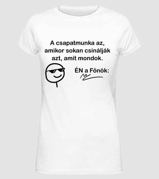  minta fehér pólón