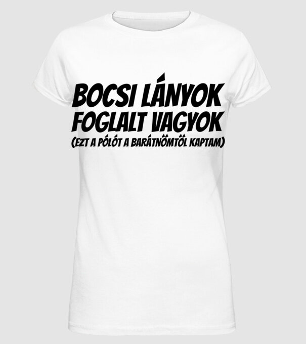  minta fehér pólón