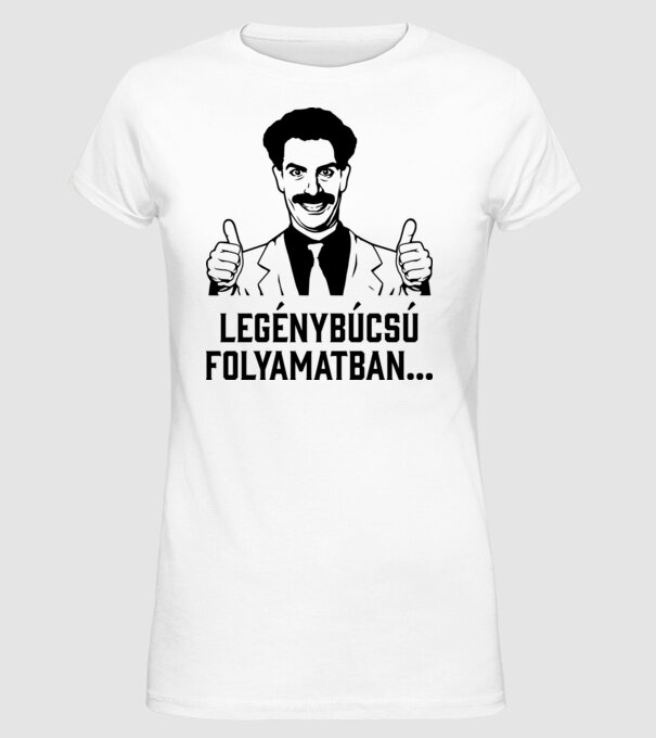  minta fehér pólón