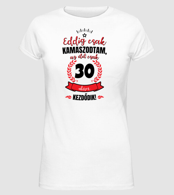  minta fehér pólón