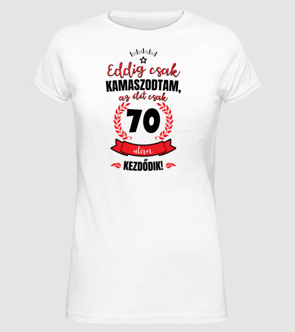  minta fehér pólón