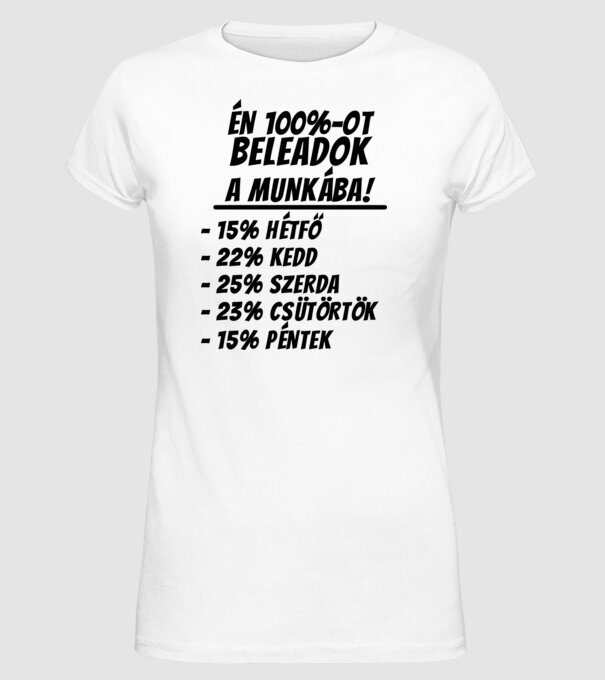  minta fehér pólón