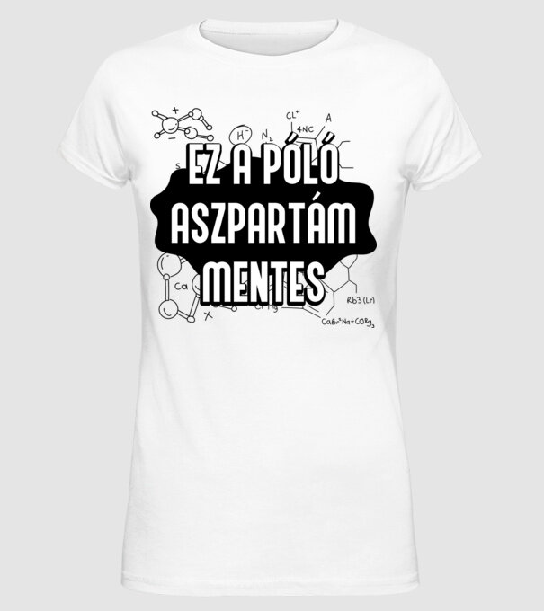  minta fehér pólón
