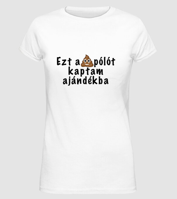  minta fehér pólón