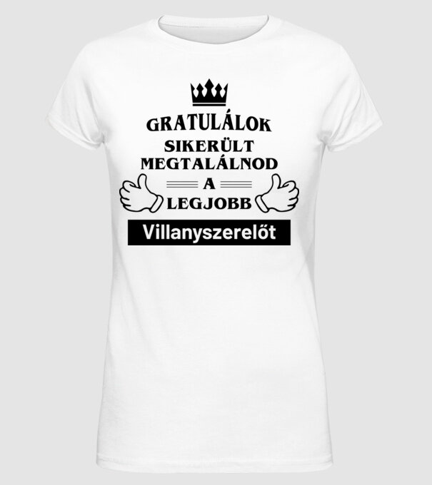 minta fehér pólón