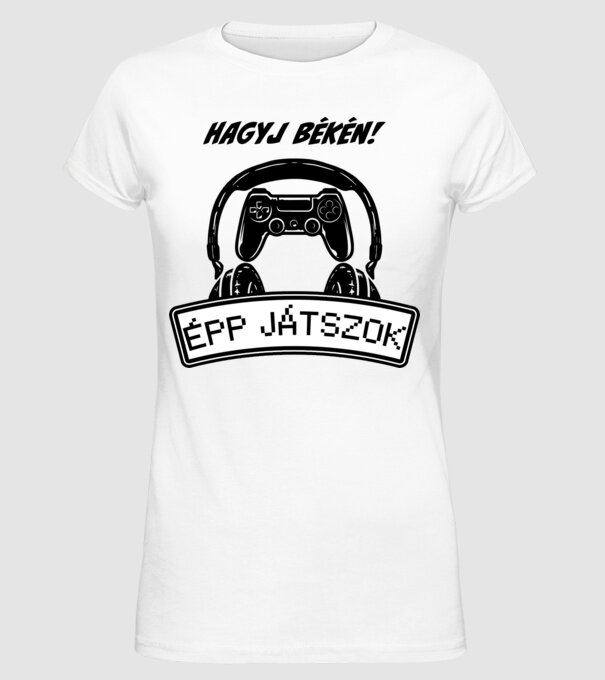  minta fehér pólón