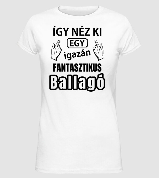  minta fehér pólón
