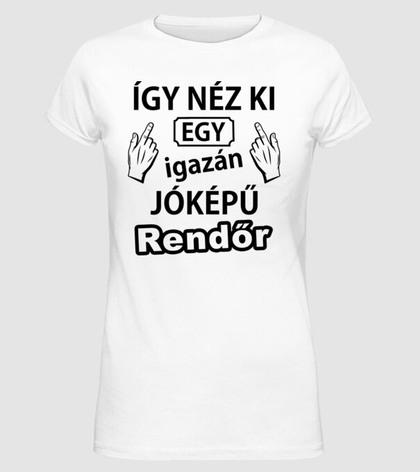  minta fehér pólón