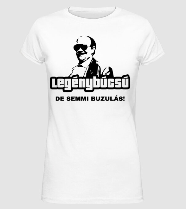  minta fehér pólón