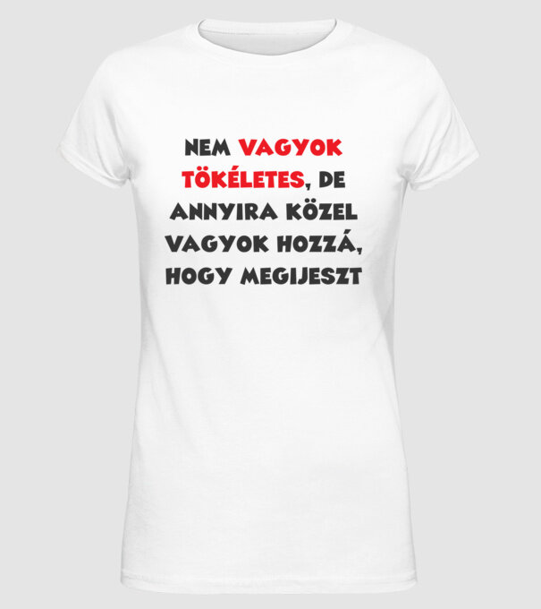  minta fehér pólón