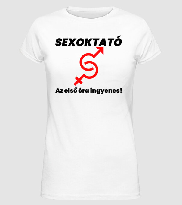  minta fehér pólón