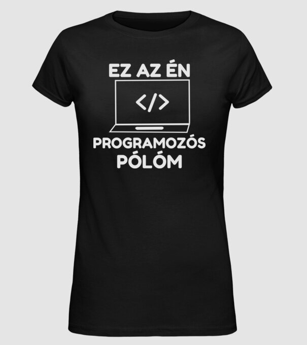  minta fekete pólón