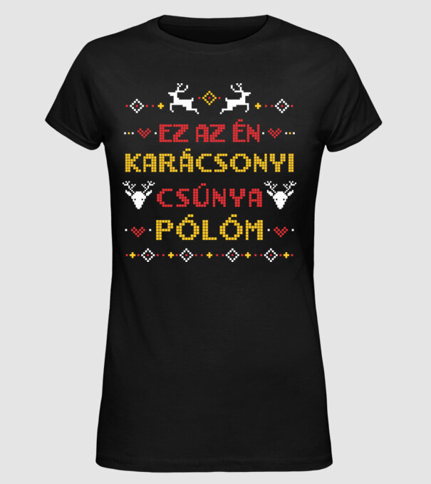  minta fekete pólón