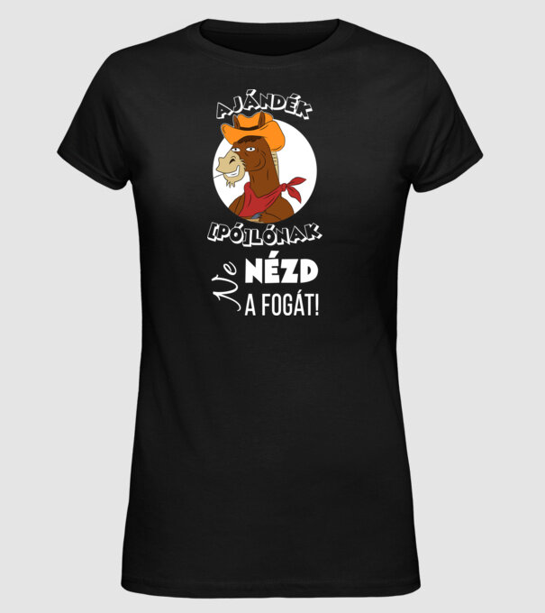  minta fekete pólón