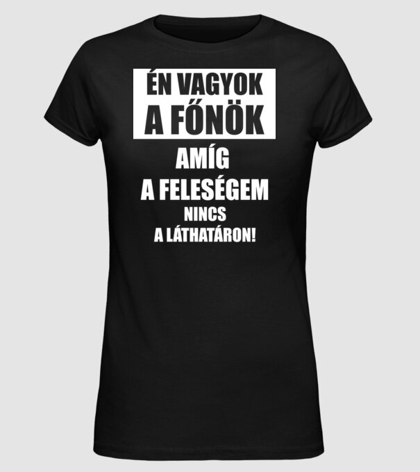  minta fekete pólón