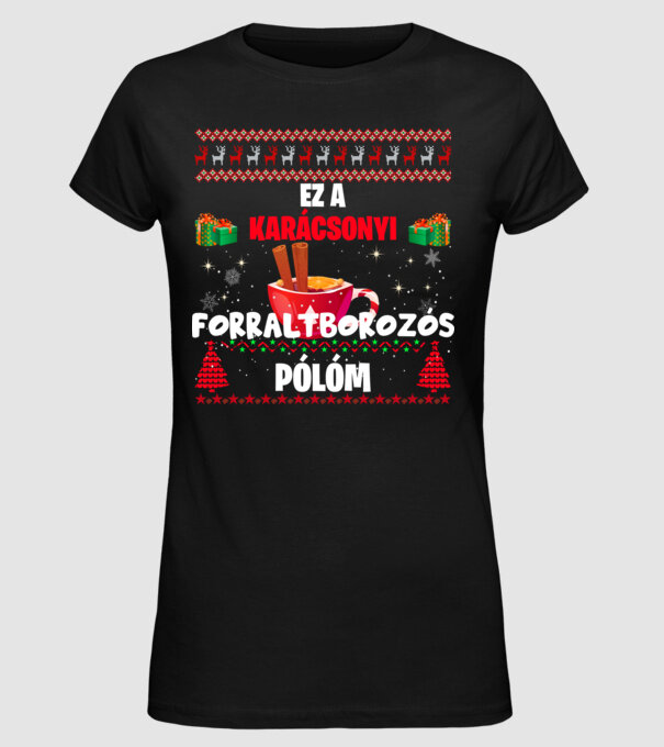  minta fekete pólón
