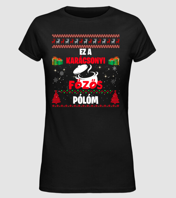  minta fekete pólón