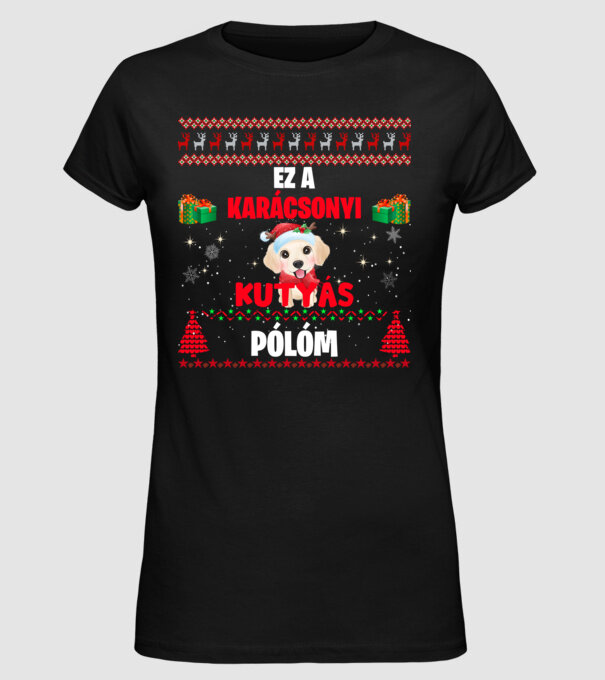  minta fekete pólón