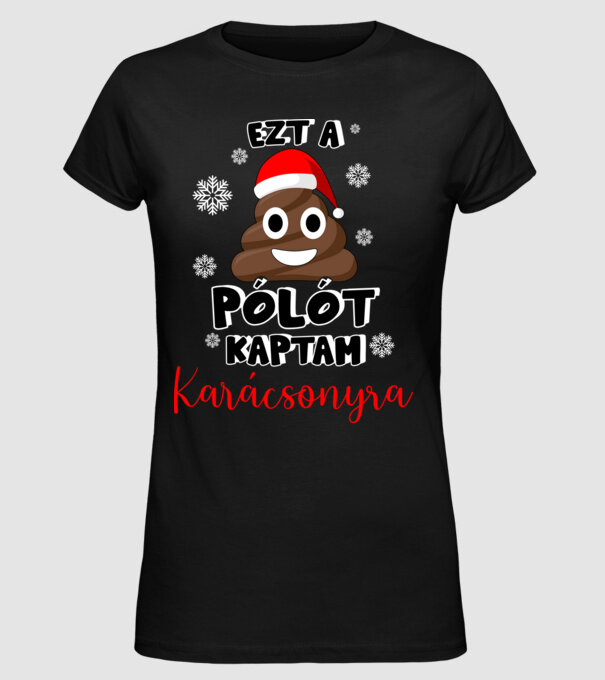  minta fekete pólón