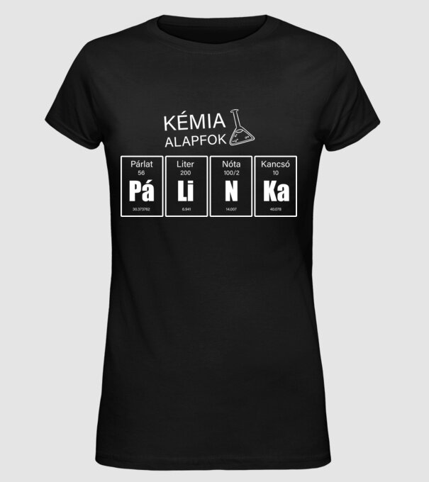  minta fekete pólón