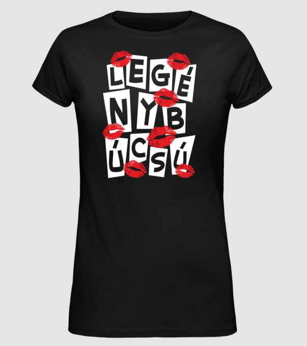  minta fekete pólón