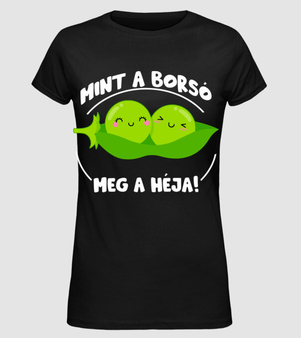  minta fekete pólón