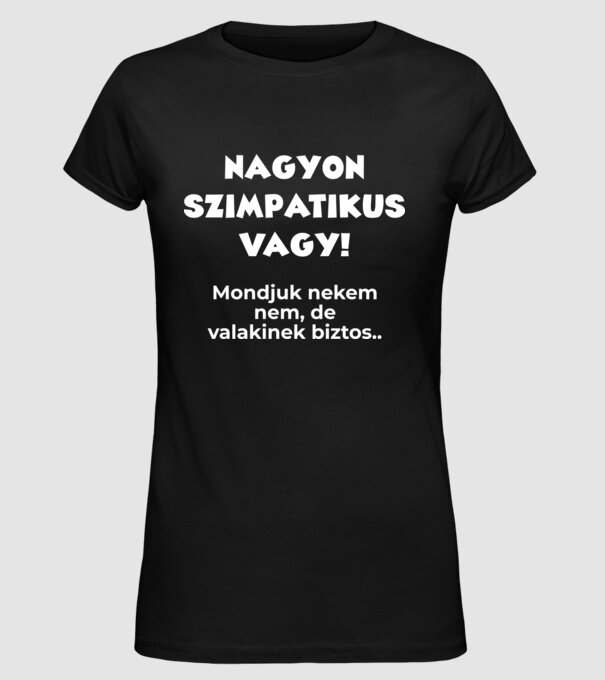  minta fekete pólón