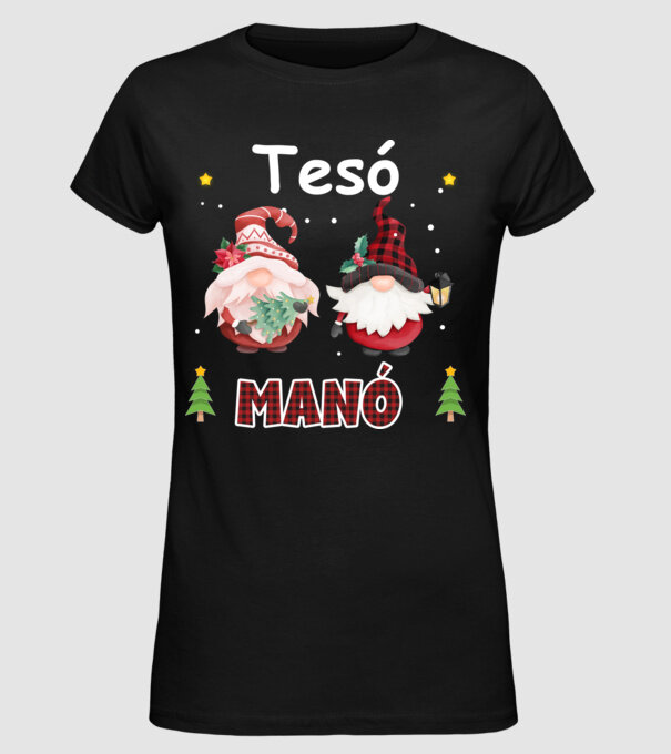  minta fekete pólón