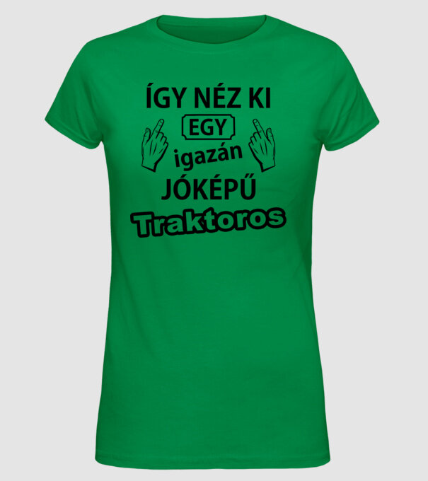  minta zöld pólón