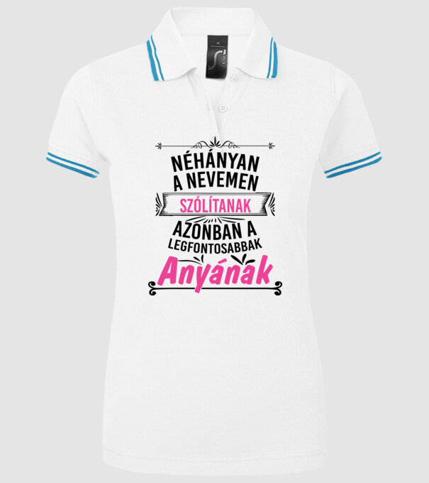  minta fehér pólón