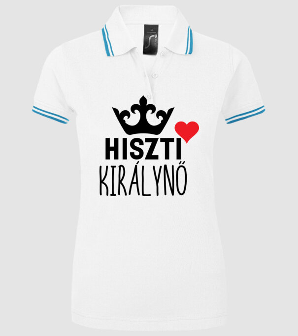  minta fehér pólón