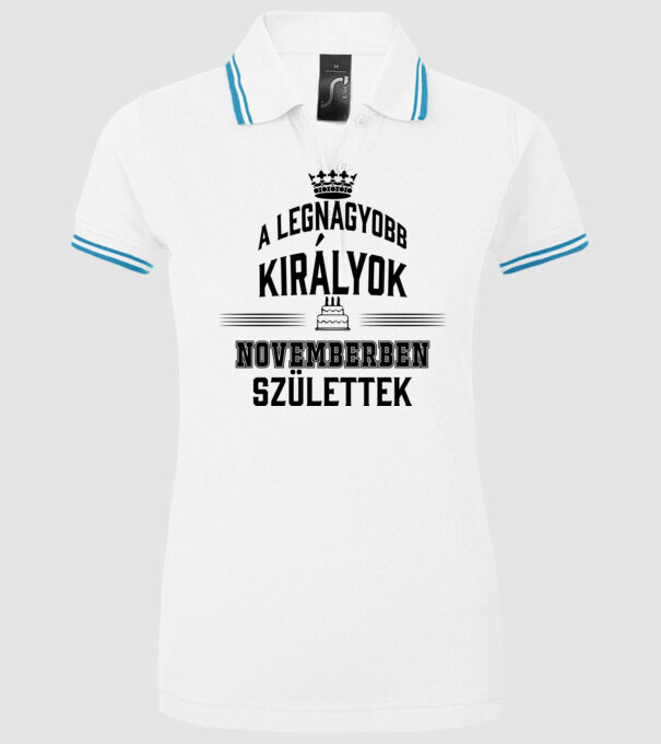  minta fehér pólón