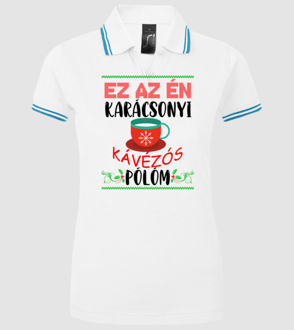  minta fehér pólón