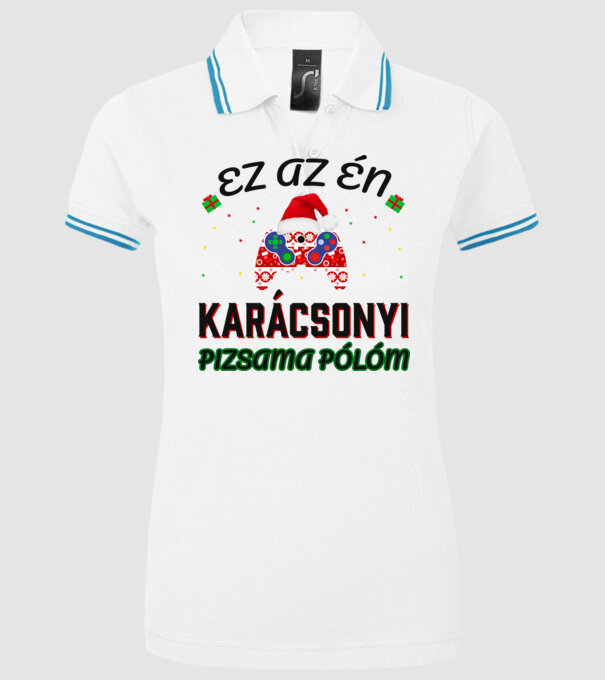  minta fehér pólón
