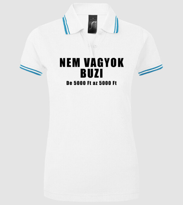  minta fehér pólón
